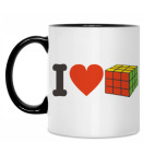 Кружка двухцветная