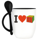 Кружка с ложкой