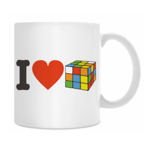 Кружка с принтом Кубик Рубика | Rubiks Cube