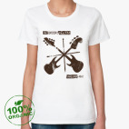 Женская футболка органик