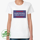 Женская футболка органик