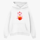 Толстовка худи оверсайз