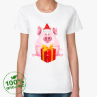 Женская футболка органик