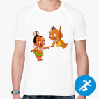 Мужская спортивная футболка