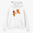 Толстовка худи оверсайз