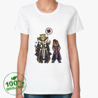 Женская футболка органик