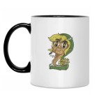 Кружка двухцветная