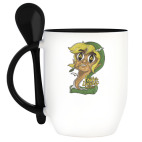 Кружка с ложкой