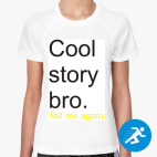 Женская спортивная футболка