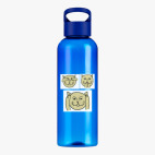 Прозрачная спортивная бутылка