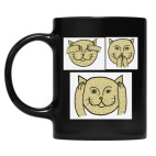 Кружка цветная UV-DTF