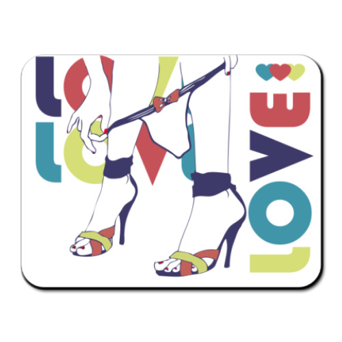 Коврик для мыши с принтом  The best