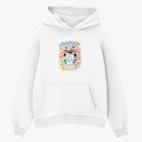 Толстовка худи оверсайз