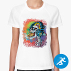 Женская спортивная футболка