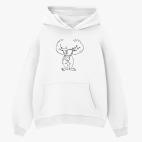 Толстовка худи оверсайз