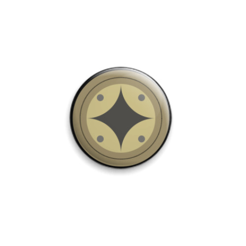 Значок 25мм Однохвостый