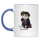 Двухцветная кружка Newt Scamander