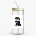 Банка с бамбуковой крышкой