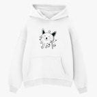 Толстовка худи оверсайз