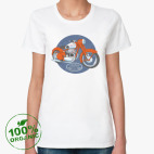 Женская футболка органик