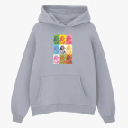 Толстовка худи оверсайз