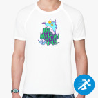 Мужская спортивная футболка