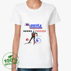 Женская футболка органик