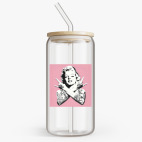 Банка с бамбуковой крышкой