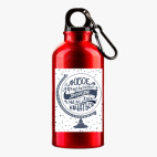 Металлическая бутылка 400 мл UV-DTF