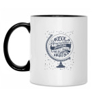 Кружка двухцветная