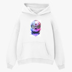 Толстовка худи оверсайз