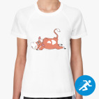 Женская спортивная футболка