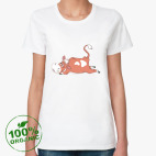 Женская футболка органик