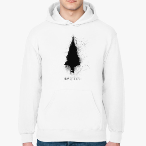 Толстовка худи с принтом Герой-монстр