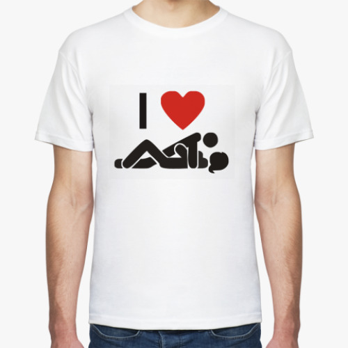 Футболка I love SEX