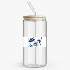 Банка с бамбуковой крышкой