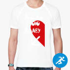 Мужская спортивная футболка