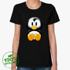 Женская футболка органик