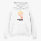 Толстовка худи оверсайз