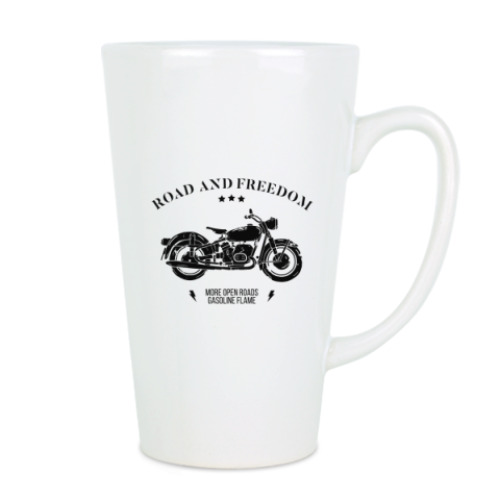 Чашка Латте Король дорог (мотоцикл)