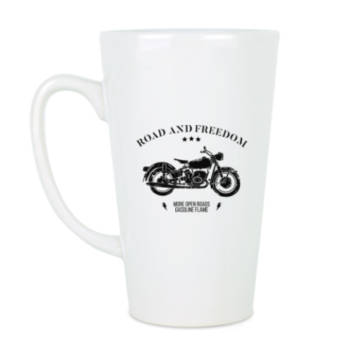 Чашка Латте Король дорог (мотоцикл)