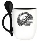 Кружка с ложкой