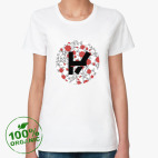 Женская футболка органик