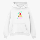 Толстовка худи оверсайз