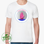 Мужская футболка органик