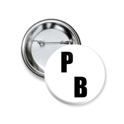 Значок 37мм PB