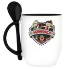 Кружка с ложкой