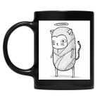 Кружка цветная UV-DTF