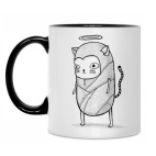 Кружка двухцветная