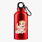 Металлическая бутылка 400 мл UV-DTF